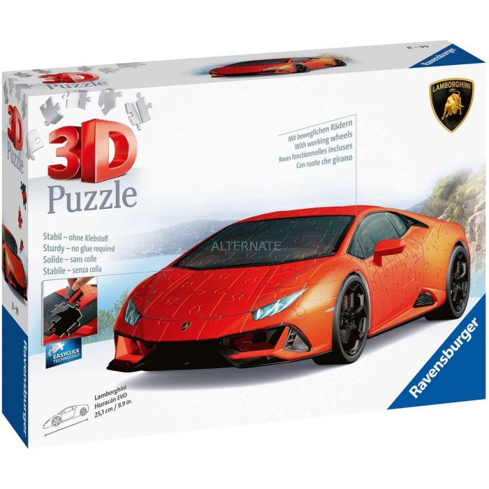 Puzzle 3D Ravensburger - Lamborghini EVO