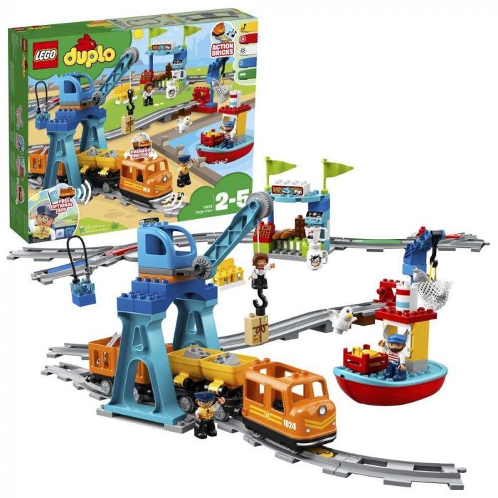 10875 Lego Duplo - Il grande treno merci.