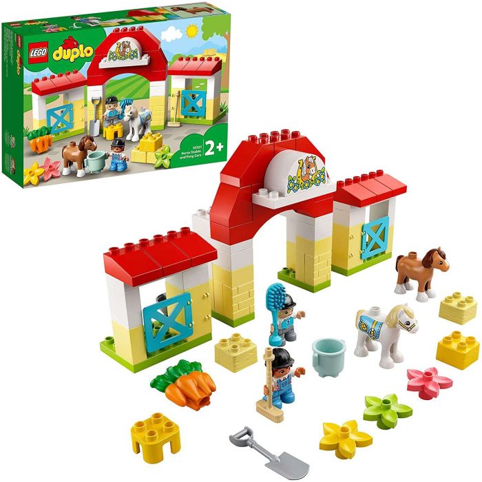 10951 Lego Duplo - Set Maneggio con Stalla e Pony.