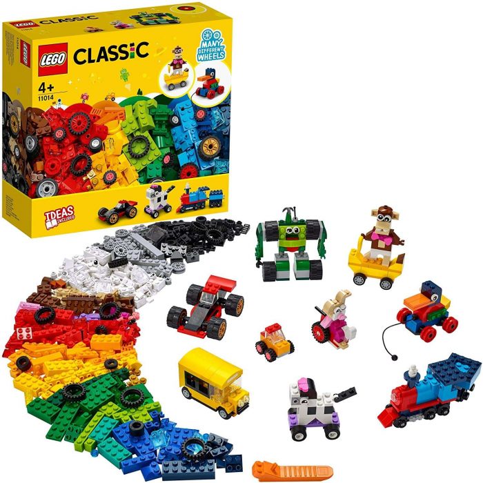 11014 Lego Classic - Mattoncini e Ruote.