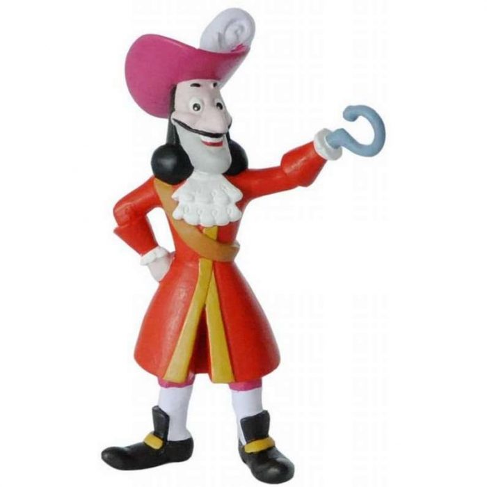 12890 Personaggio in gomma - Capitan Uncino Disney