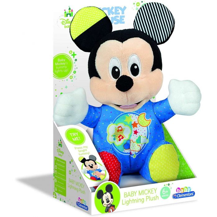 17206 Clementoni - Peluche interattivo Baby Mickey
