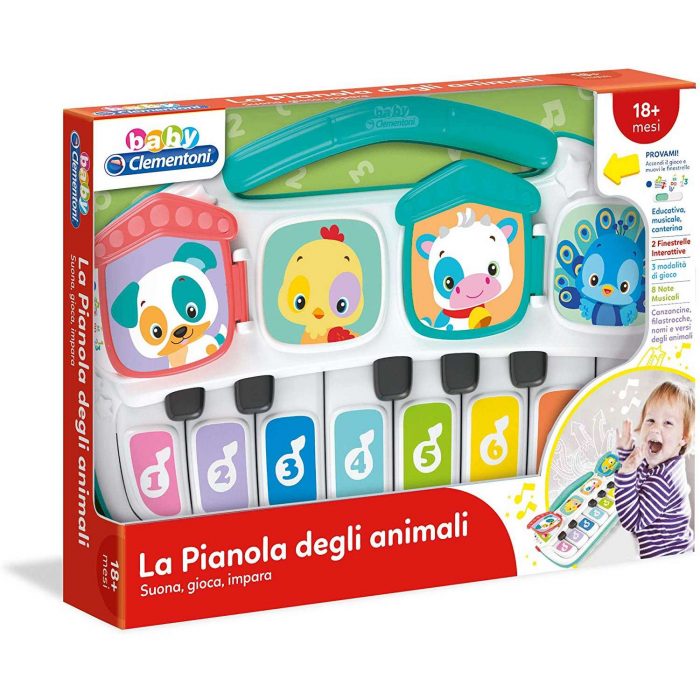 17286 Baby Clementoni - La Pianola degli Animali.