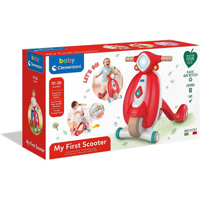 Clementoni - Primi passi Il Mio Primo Scooter.