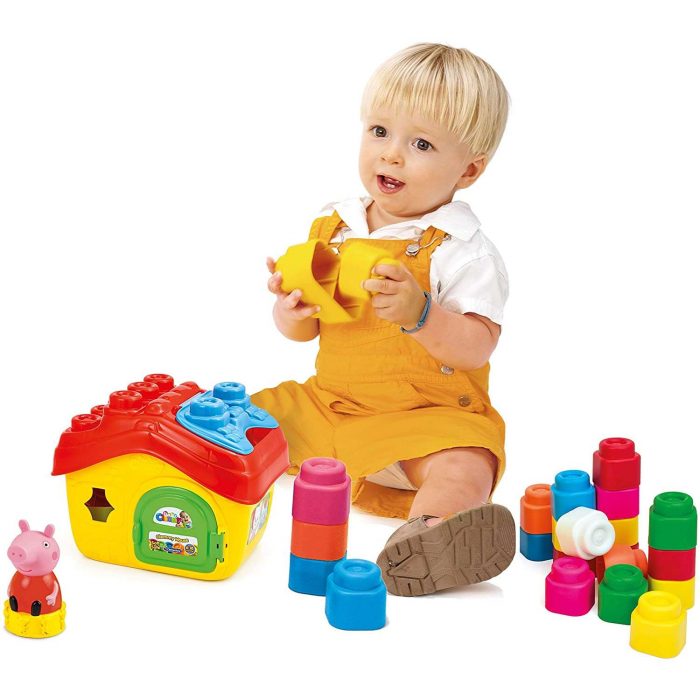 17657 Clementoni - Secchiello Casetta Peppa Pig.