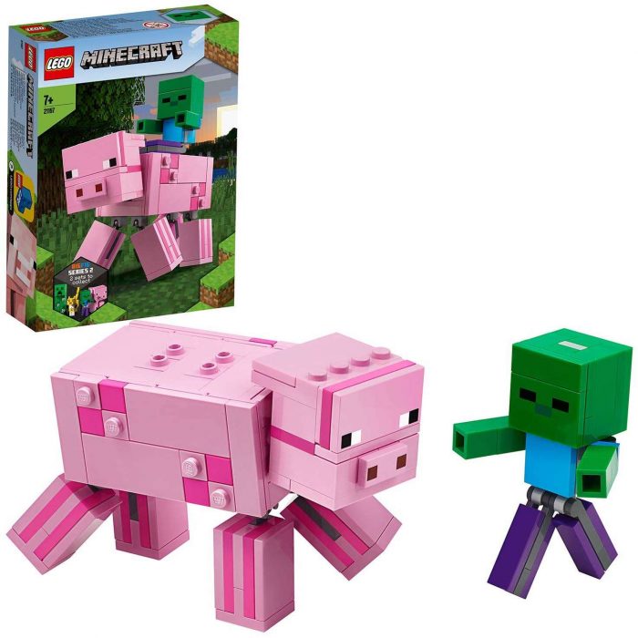 21157 Lego Minecraft - Maxi-Figure Maiale e Baby Z