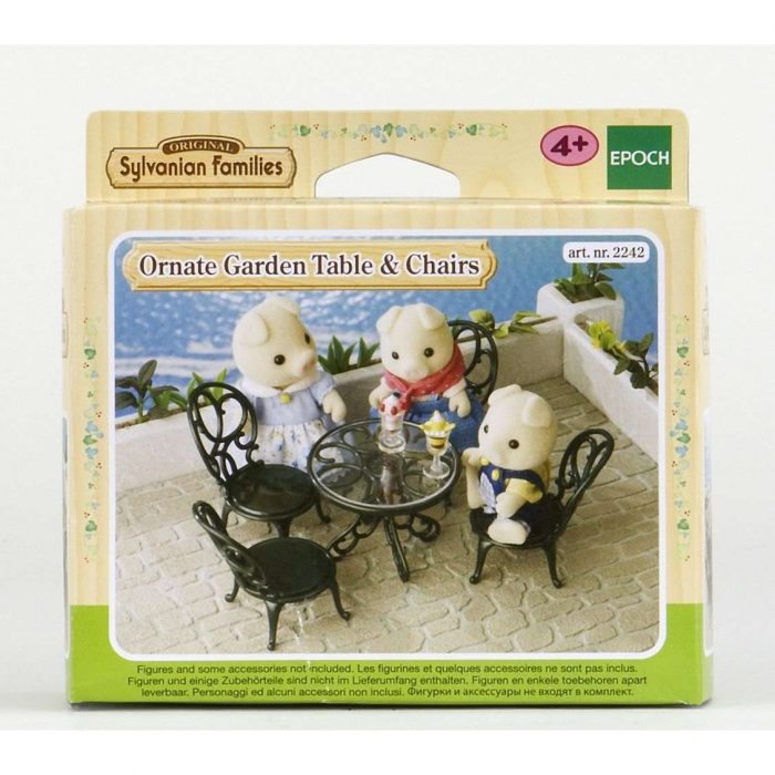 2242 - Tavolo e sedie da giardino - Sylvanian