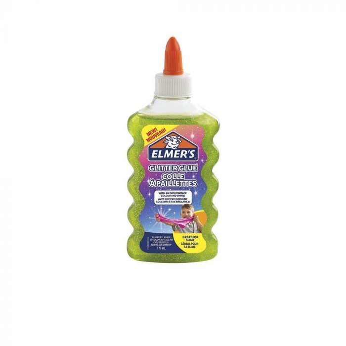Colla Liquida per Slime Glitterata Verde - ELMERS