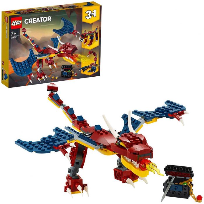 31102 Lego Creator - Drago del Fuoco