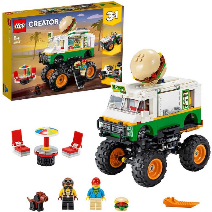 31104 Lego Creator - Monster Truck degli Hamburger