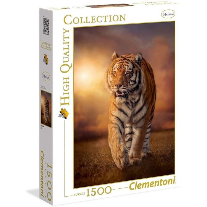 31806 Clementoni - Puzzle 1500 pz. HQC Tiger.