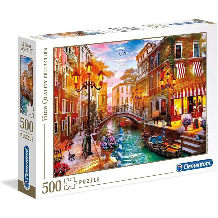 35063 Clementoni Puzzle 500 HQC Sunset Over Venice