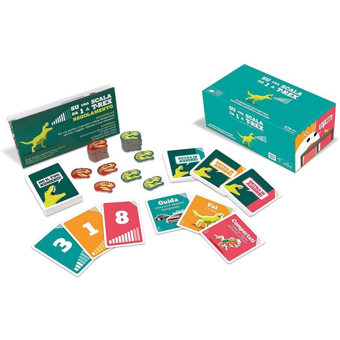 Asmodee - Su Una Scala da Uno a T-Rex