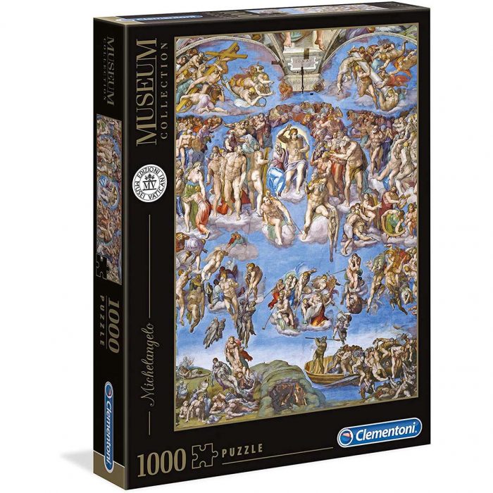 39497 Clementoni Puzzle-Michelangelelo Giudizio Un