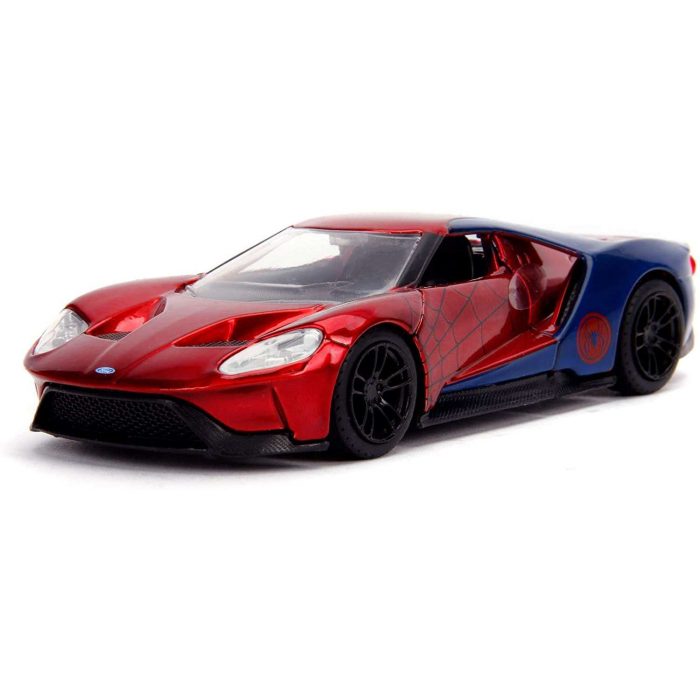 Jada - Spiderman Ford GT SPD Rosso Scala 1:32.