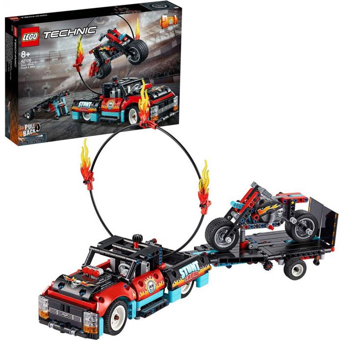 42106 Lego Technic - Truck e Moto deglo Stunt Show