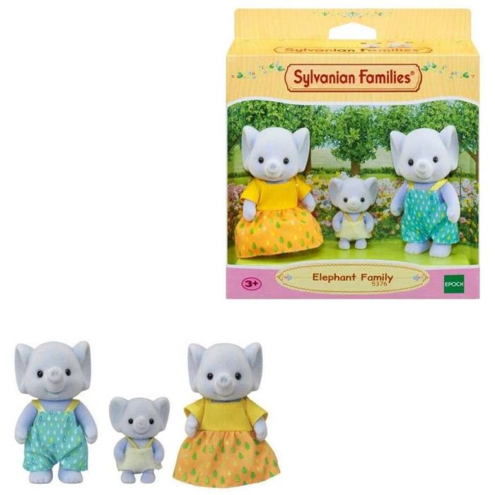 5376 Sylvanian Families Famiglia Elefante