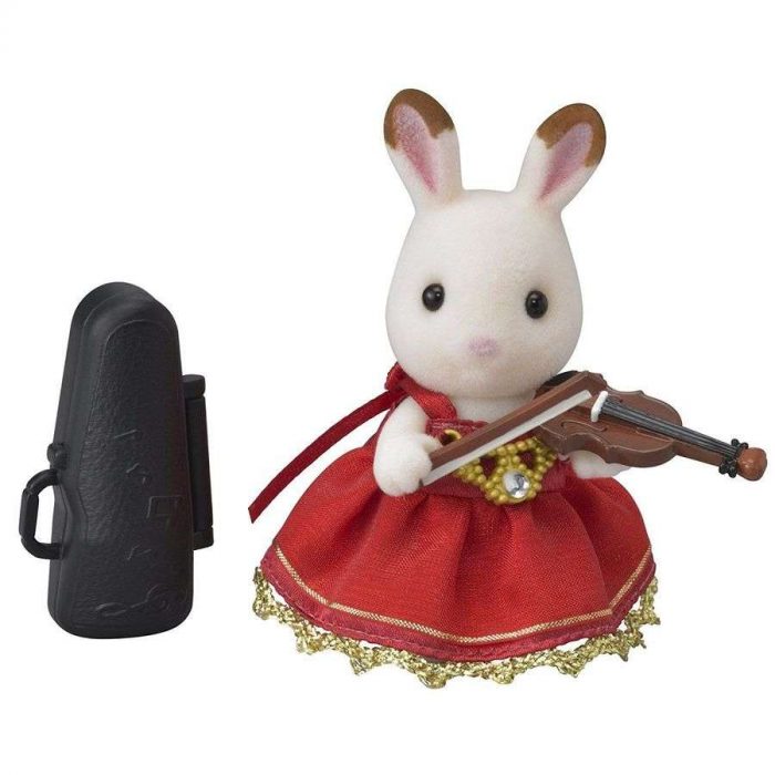 6009 - Coniglietta Cioccolato con Violino