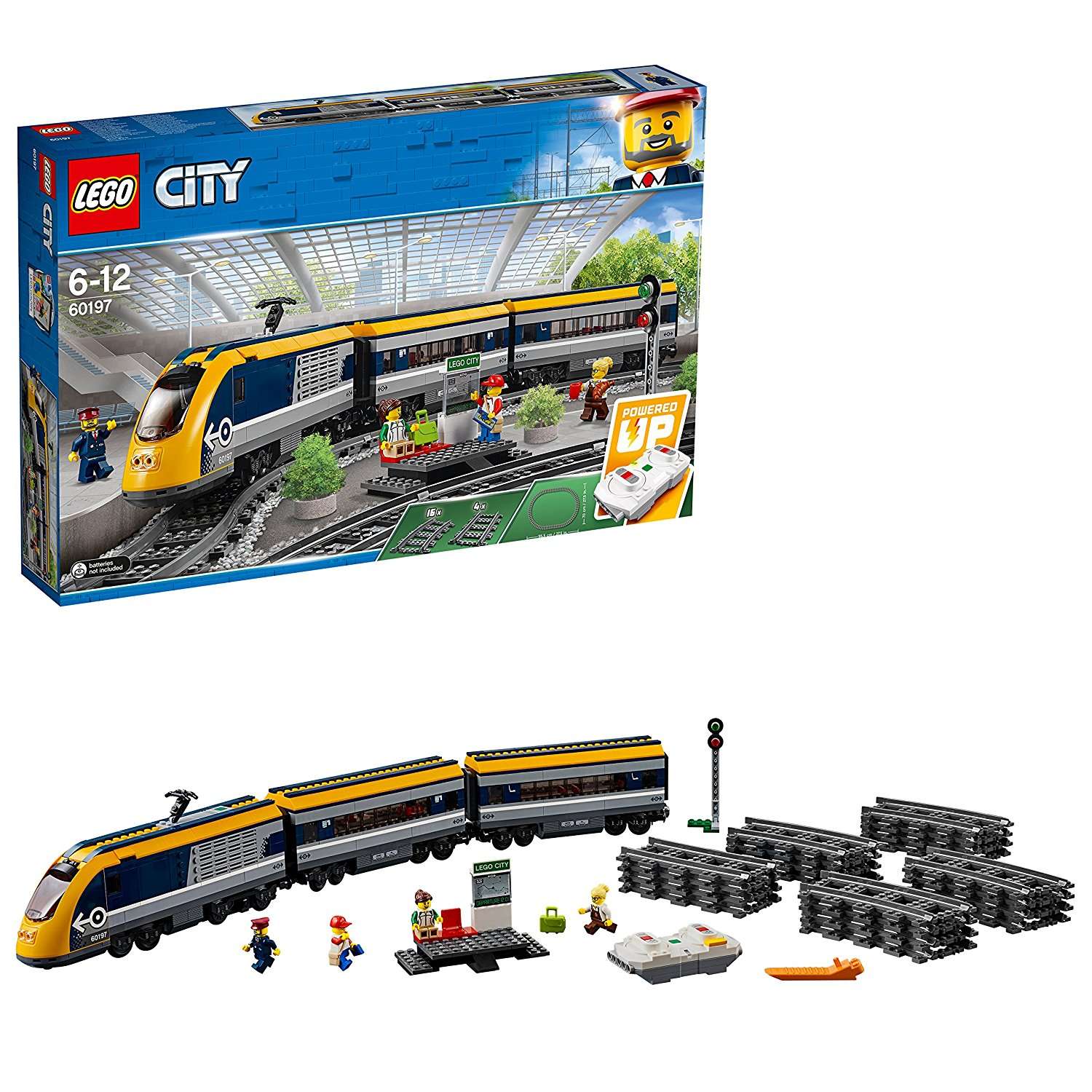 60197 Lego City - Treno passeggeri. - Mago Biribago Giocattoli