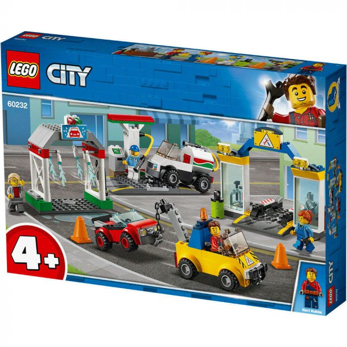 60232 Lego City - Stazione di servizio e officina.
