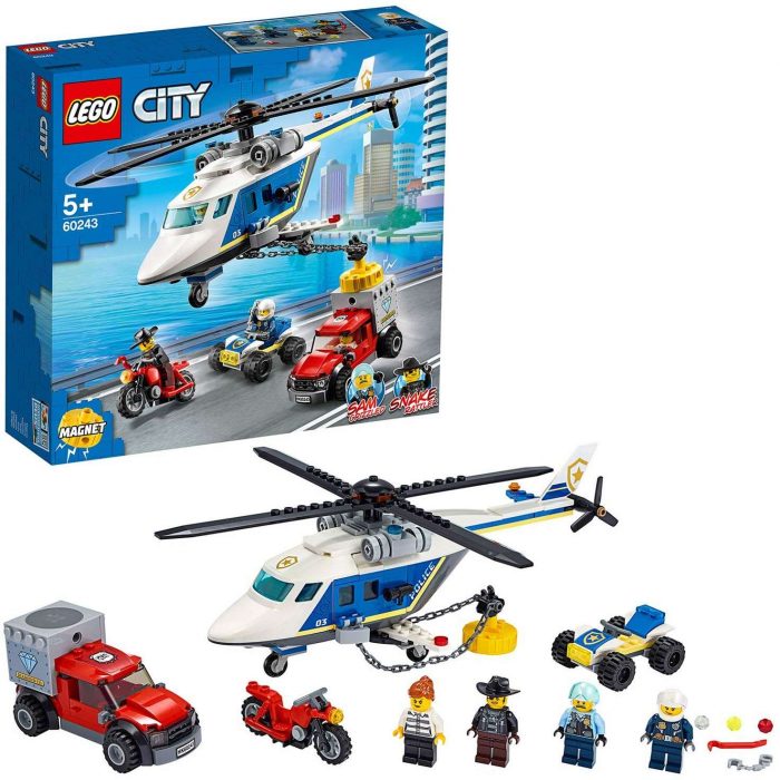 60243 Lego City - Inseguimento sull elicottero del