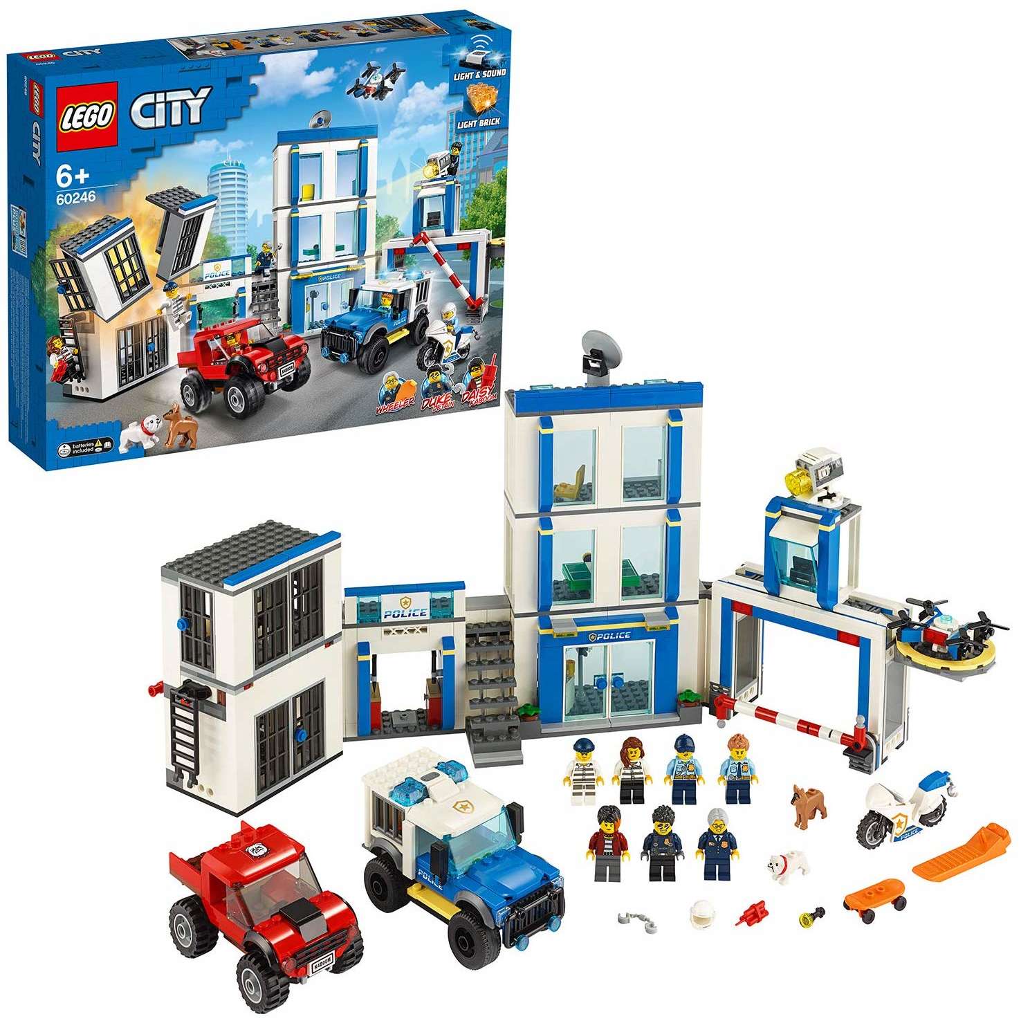 60246 Lego City - Stazione di Polizia - Mago Biribago Giocattoli