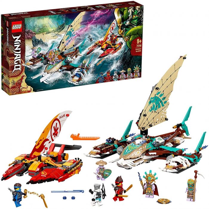 71748 Lego Ninjago - Battaglia in Catamarano.