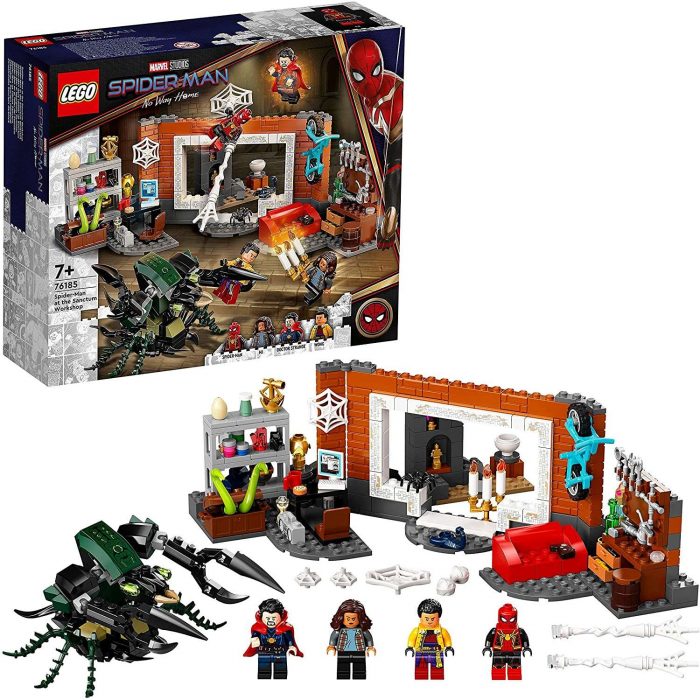 76185 Lego Marvel - Spider-Man laboratorio Sanctum