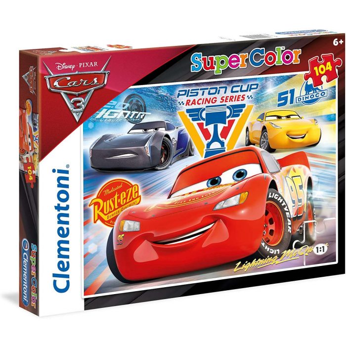 27072 Clementoni - Puzzle 104 pz. Disney Cars 3.