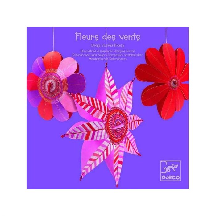 Dd04951 - Decorazioni da appendere:Fiori Djeco.