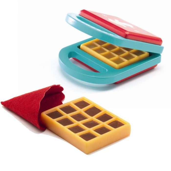 Dj06551 Djeco My Waffle Iron in legno.