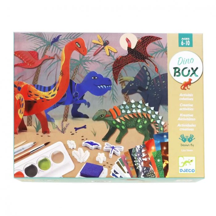 Dj09331 Set Multiattivita Dino Box - Djeco