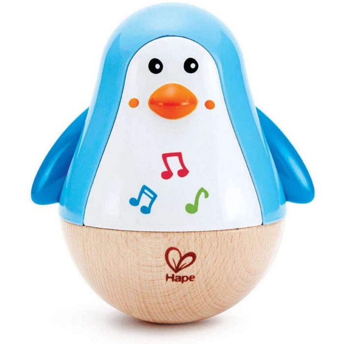 Hape Pinguino Giroscopio musicale Legno e plastica