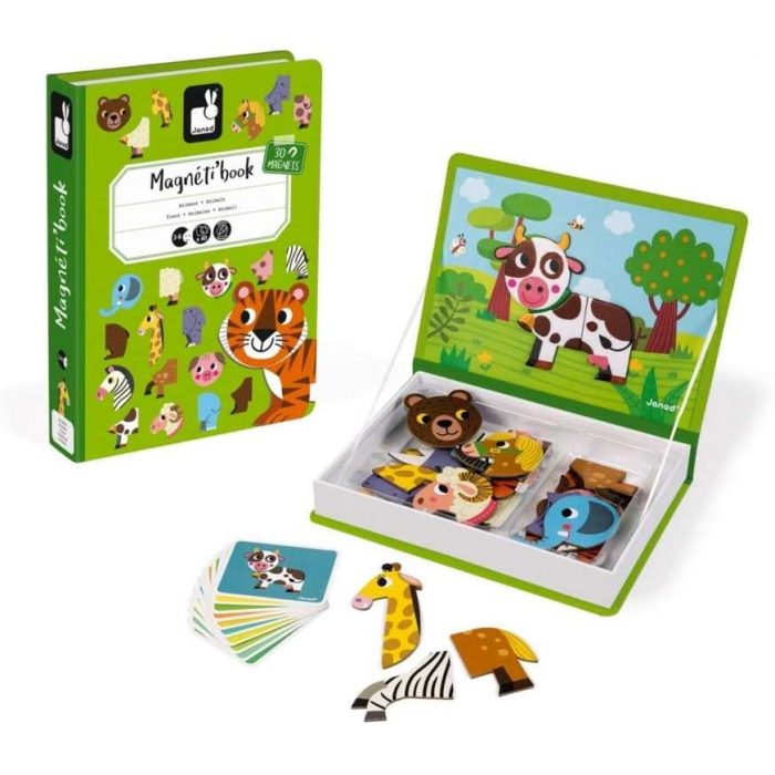 Janod MagnetiBook Animali.