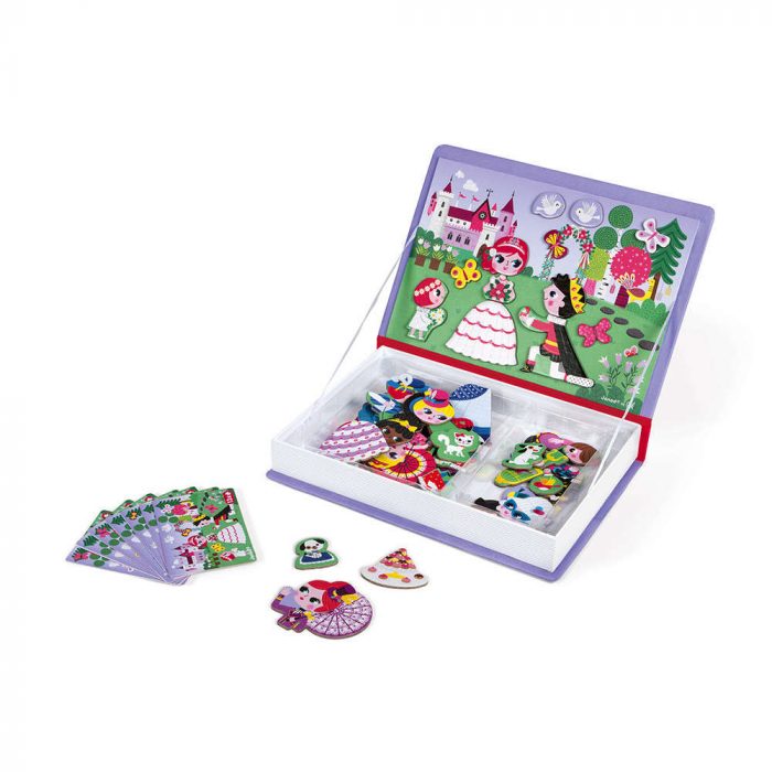 Janod Magneti Book Principesse 55 pezzi.