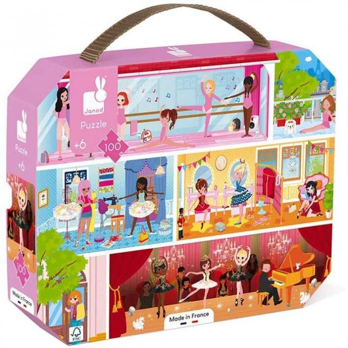 Janod Puzzle Accademia Danza 100 Pezzi.