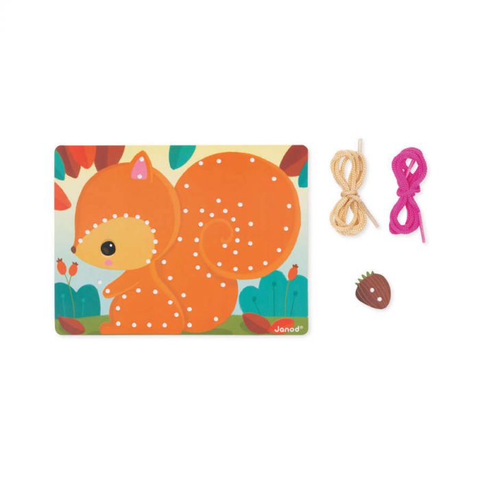 Janod Carte da Allacciare Animali.