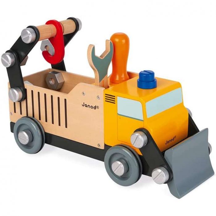 Janod Camion Costruzioni Brico Kids.
