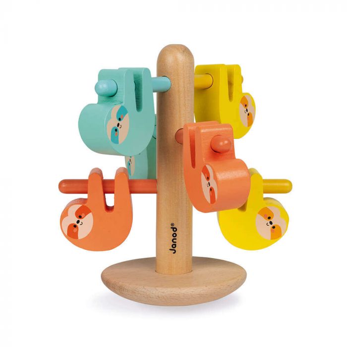 Janod Bradipi Gioco di Equilibrio e dei Colori.