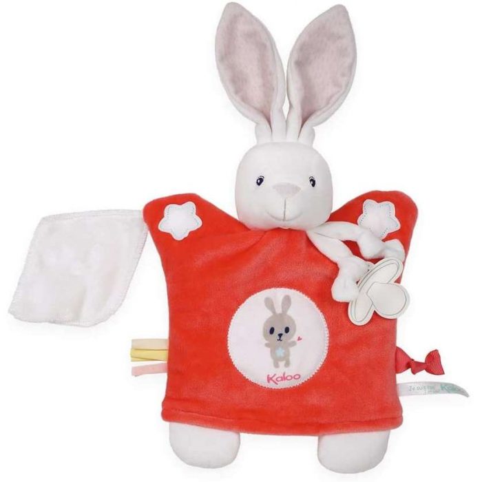 Kaloo Doudou Burratino Coniglietto rosso.