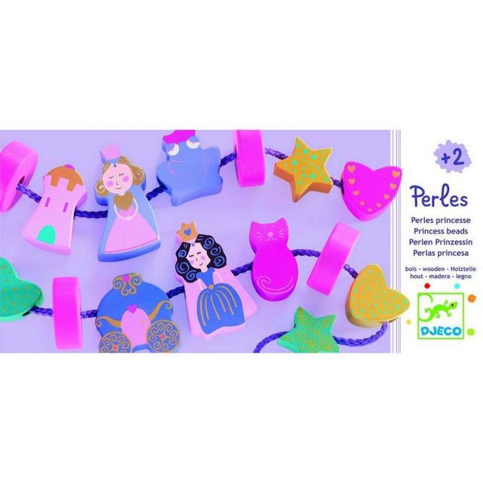 Dj06163 - Perle Principesse da infilare - Djeco.
