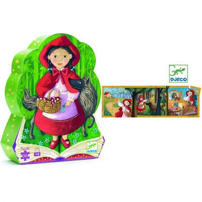 Djeco Puzzle Cappuccetto Rosso.