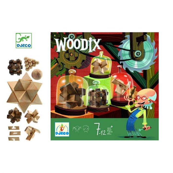 Dj08464 Djeco Rompicapo in legno Woodix.