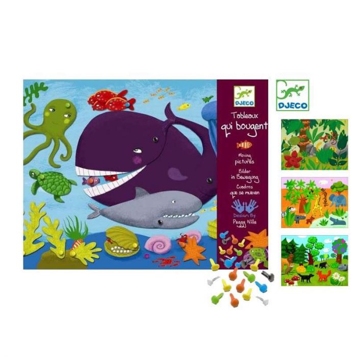 DJ08970 - Quadri che si Muovono Animali - DJECO