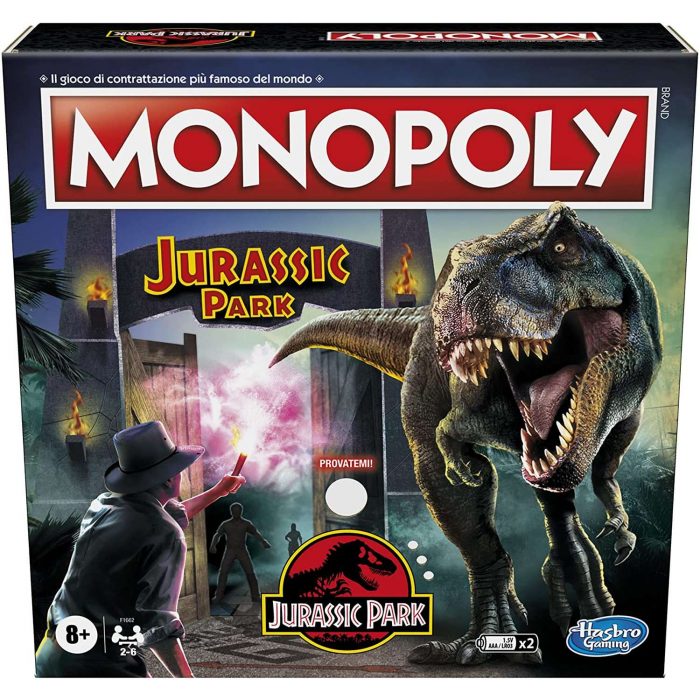 Monopoly Jurassic Park - Hasbro.