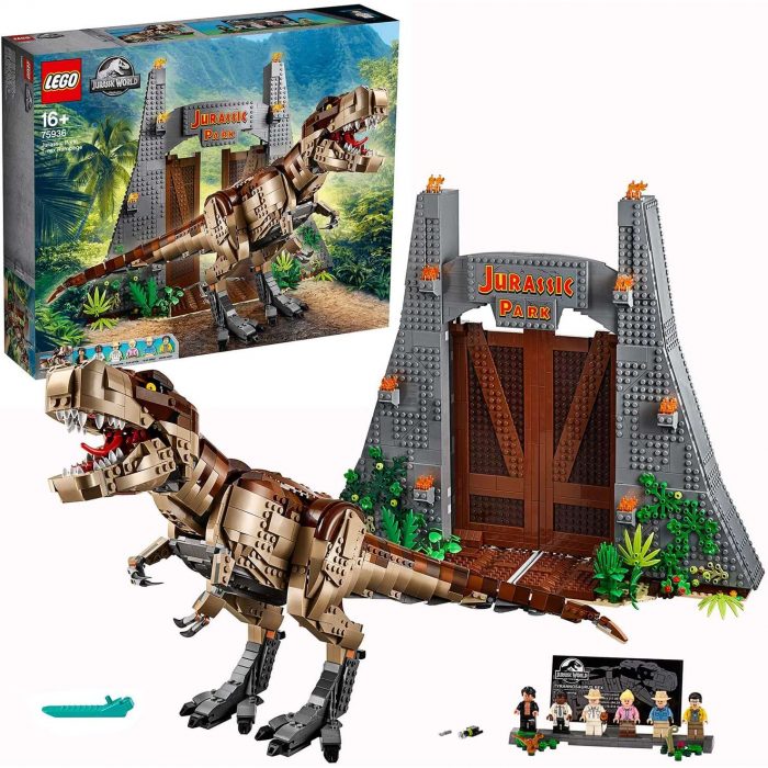 75936 Lego Jurassic - La Furia del T-Rex.