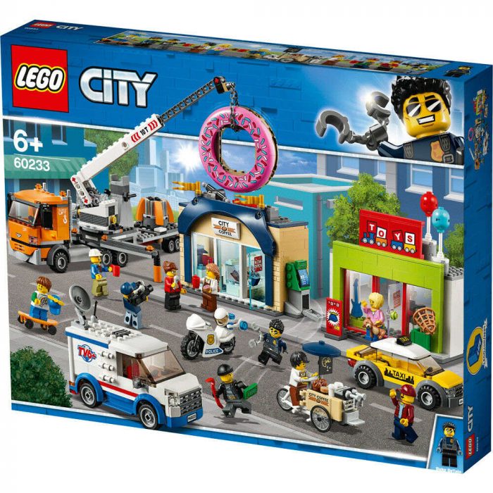 60233 Lego City - Inaugurazione negozio di Donut.