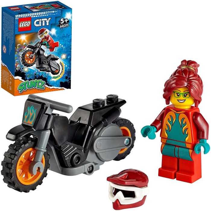 60311 Lego City - Stuntz Stunt Bike Antincendio.