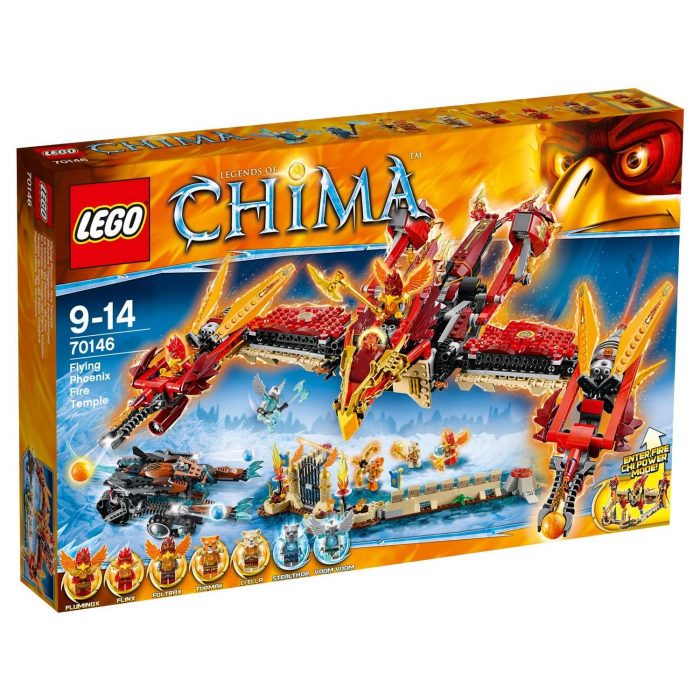 70146 Lego Chima - Tempio di fuoco.
