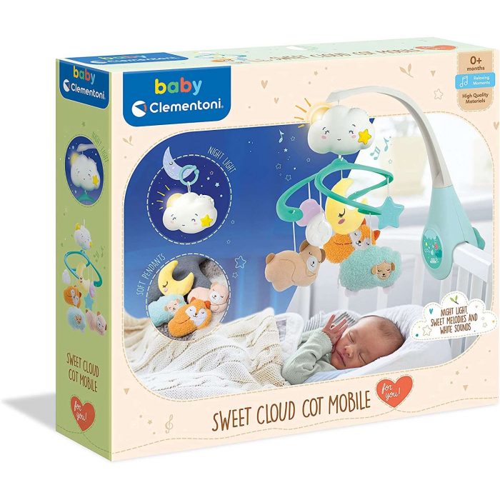 Clementoni Giostrina Culla, Sweet Cloud Cot mobile